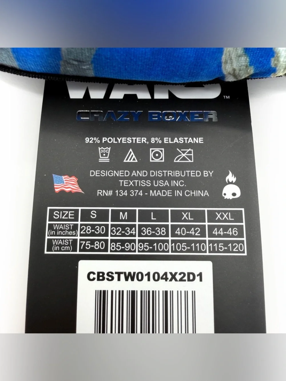 Star Wars Boxer Briefs Mens Large L 2 Pack R2-D2 Darth Vader Underwear Disney